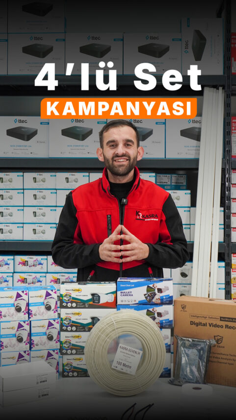 Kasra Güvenlik Güvenlik Kamerası Kampanyası